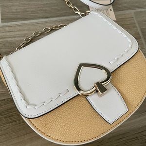 Kate Spade ♠️ Medium Chain Saddle Bag
